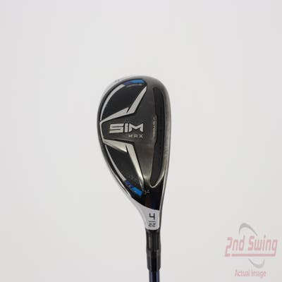 TaylorMade SIM MAX Hybrid 4 Hybrid 22° Fujikura Ventus Blue 7 Graphite Stiff Right Handed 40.5in