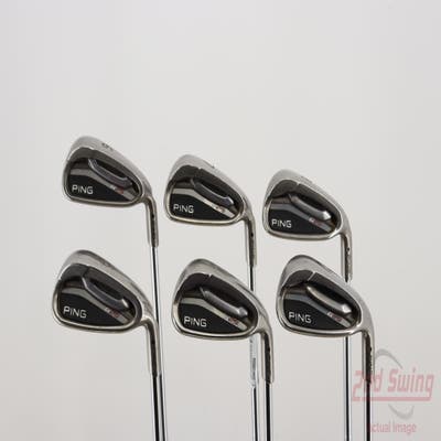 Ping G25 Iron Set 6-PW AW Ping CFS Steel Stiff Right Handed Black Dot 37.5in