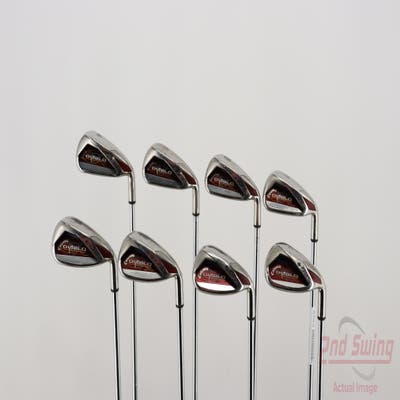 Callaway Diablo Edge Iron Set 4-PW AW Callaway Stock Steel Steel Uniflex Right Handed 38.5in