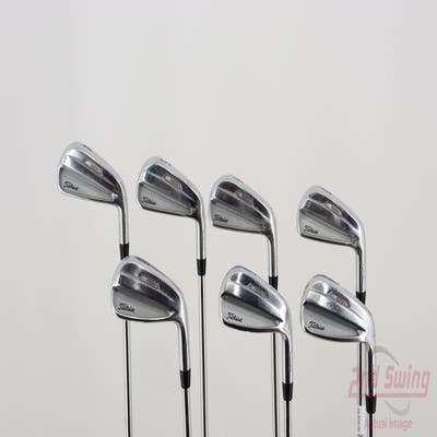 Titleist 2021 T100S Iron Set 4-PW KBS $-Taper Lite 100 Steel Stiff Right Handed 38.25in