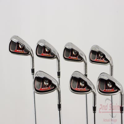 TaylorMade Burner Plus Iron Set 4-PW TM Burner Superfast 85 Steel Uniflex Right Handed 38.5in