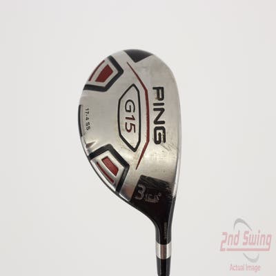 Ping G15 Fairway Wood 3 Wood 3W 15.5° Aldila Serrano 75 Fairway Graphite Stiff Right Handed 43.0in