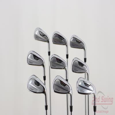 Titleist 2021 T200 Iron Set 3-PW AW Stock Steel Shaft Steel Stiff Right Handed 38.0in