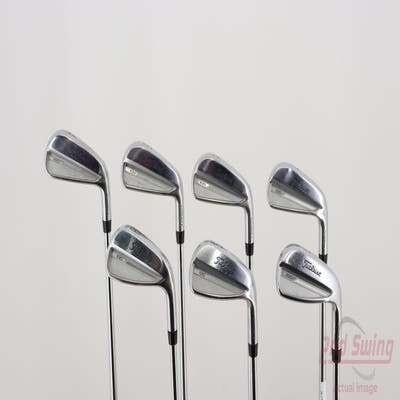 Titleist 2021 T100 Iron Set 4-PW Project X 6.5 Steel X-Stiff Right Handed 38.0in