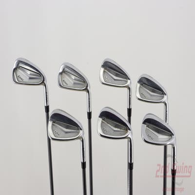 Ping i210 Iron Set 5-PW AW Ping TFC 80i Graphite Senior Right Handed Black Dot 37.5in