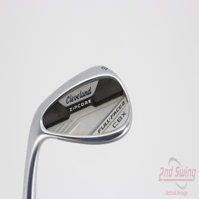 Cleveland CBX Full Face 2 Wedge Sand SW 56° 12 Deg Bounce FST KBS Hi-Rev 2.0 125 Steel Stiff Left Handed 35.25in