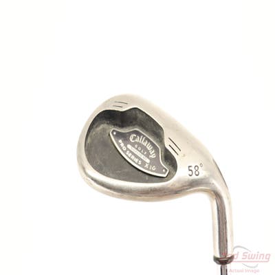 Callaway X-16 Pro Series Wedge Lob LW Callaway Stock Steel Steel Stiff Right Handed 35.0in