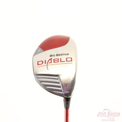 Callaway Big Bertha Diablo Fairway Wood 5 Wood 5W 18° Callaway Big Bertha Diablo FW Graphite Regular Right Handed 42.25in