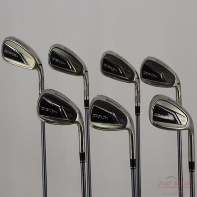 TaylorMade Stealth HD Iron Set 5-PW AW Fujikura Speeder NX 50 Graphite Regular Right Handed STD