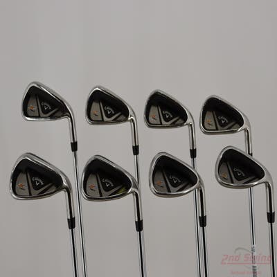 Callaway X2 Hot Iron Set 4-PW AW True Temper Speed Step 85 Steel Regular Right Handed STD