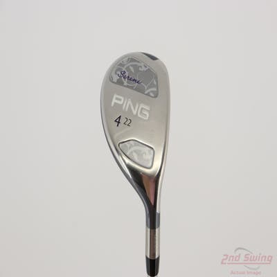 Ping Serene Hybrid 4 Hybrid 22° Ping ULT 210 Ladies Graphite Ladies Right Handed 39.0in