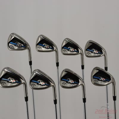 Callaway XR OS Iron Set 4-PW AW True Temper Speed Step 80 Steel Regular Right Handed +1/4"