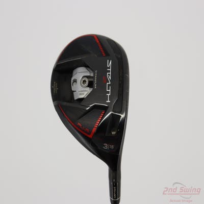 TaylorMade Stealth 2 Plus Fairway Wood 3 Wood 3W 15° TM Matrix RocketFuel 70 Graphite Stiff Right Handed 43.25in