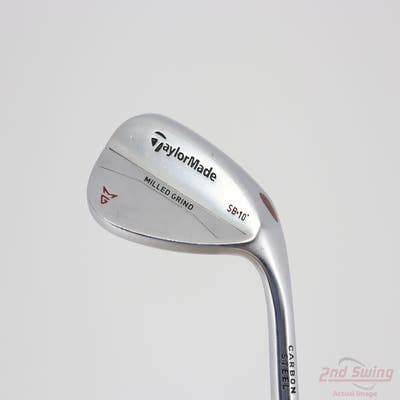 TaylorMade Milled Grind Raw Wedge Lob LW 60° 10 Deg Bounce SB True Temper Dynamic Gold Steel Wedge Flex Right Handed 35.0in