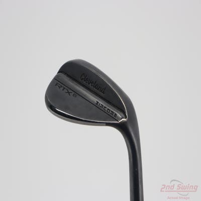 Cleveland RTX 6 ZipCore Black Satin Wedge Sand SW 56° 10 Deg Bounce Mid Dynamic Gold Spinner TI Steel Wedge Flex Right Handed 35.5in