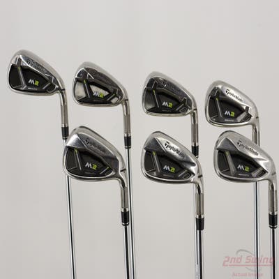 TaylorMade 2019 M2 Iron Set 5-PW AW TM Reax 88 HL Steel Stiff Right Handed +1/4"