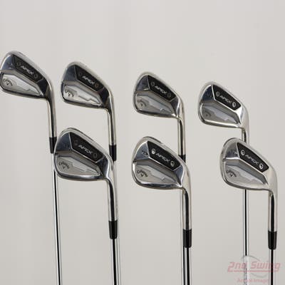 Callaway 2024 Apex TCB Iron Set 4-PW True Temper Dynamic Gold X7 Steel X-Stiff Right Handed STD