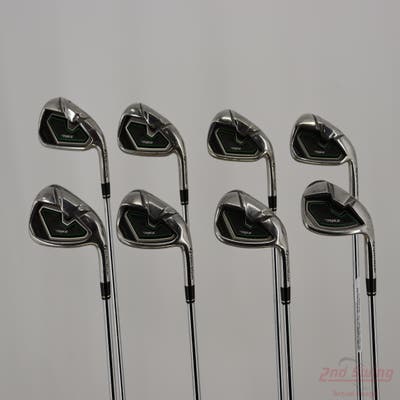 TaylorMade RocketBallz Iron Set 4-PW AW Stock Steel Shaft Steel Regular Right Handed +1/2"