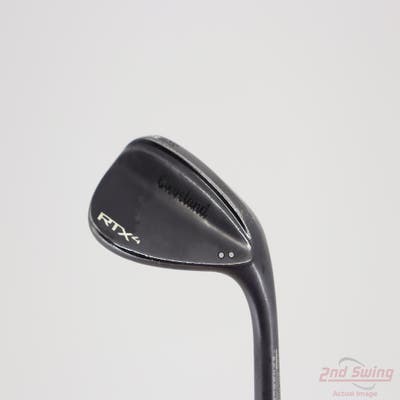 Cleveland RTX 4 Black Satin Wedge Sand SW 54° 10 Deg Bounce Dynamic Gold Tour Issue S400 Steel Stiff Right Handed 35.5in