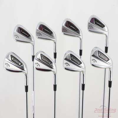 Callaway Apex Ai200 Iron Set 4-PW AW Nippon NS Pro Modus 3 Tour 105 Steel Stiff Right Handed STD