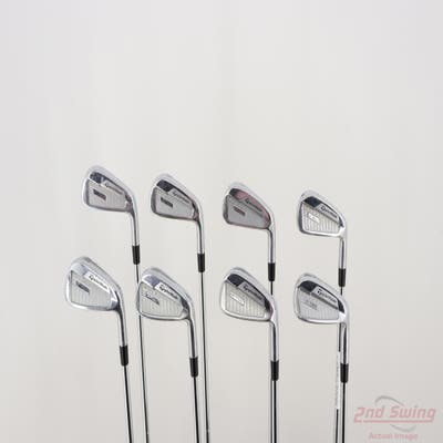 TaylorMade P760 Iron Set 4-PW AW True Temper Dynamic Gold 120 Steel Stiff Right Handed +1/4"