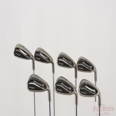 Ping G25 Iron Set 4-PW Ping CFS Steel Stiff Right Handed Maroon Dot +1 1/2"