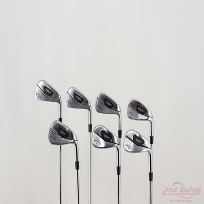 Callaway Rogue ST Pro Iron Set 4-PW Project X RIFLE 105 Flighted Steel Regular Right Handed STD