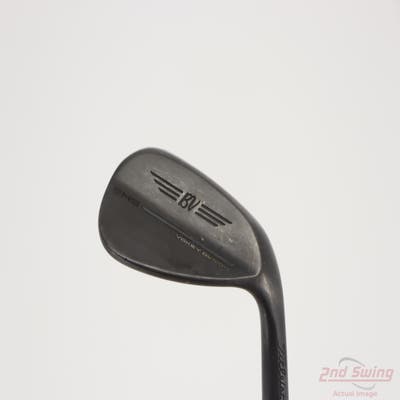 Titleist Vokey SM9 Jet Black Wedge Gap GW 52° 8 Deg Bounce F Grind Titleist Vokey BV Steel Wedge Flex Right Handed 37.75in