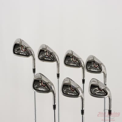 TaylorMade Burner 2.0 Iron Set 5-PW AW TM Superfast 65 Steel Stiff Right Handed STD