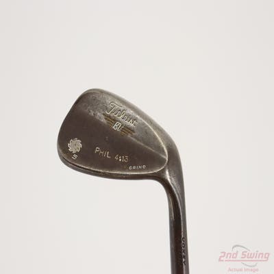 Titleist Vokey SM5 Gold Nickel Wedge Gap GW 50° 8 Deg Bounce F Grind Steel Stiff Right Handed 35.0in