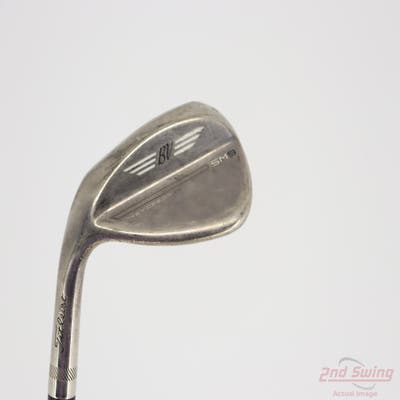 Titleist Vokey SM9 Brushed Steel Wedge Sand SW 54° 12 Deg Bounce D Grind FST KBS Hi-Rev Steel Stiff Left Handed 36.0in