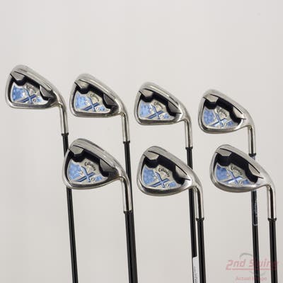 Callaway X-20 Iron Set 5-PW SW Callaway Stock Graphite Graphite Ladies Right Handed -3/4"