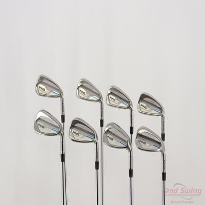 Ping 2015 i Iron Set 4-PW GW True Temper Dynamic Gold S300 Steel Stiff Right Handed Blue Dot +1/2"