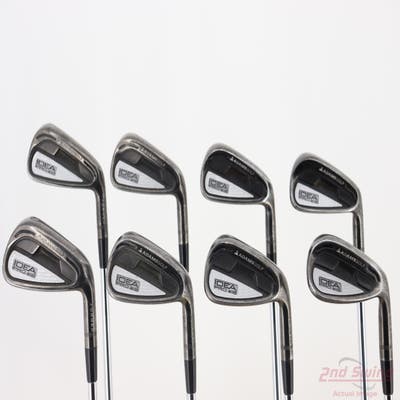 Adams Idea Pro A12 Iron Set 4-PW GW FST KBS Tour Steel Stiff Right Handed STD