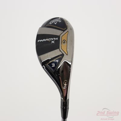 Callaway Paradym X Hybrid 3 Hybrid 18° PX HZRDUS Silver Gen4 75 Graphite Stiff Right Handed 40.5in