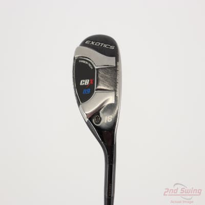 Tour Edge Exotics CBX Hybrid 2 Hybrid 18° Stock Graphite Shaft Graphite Stiff Right Handed 41.0in