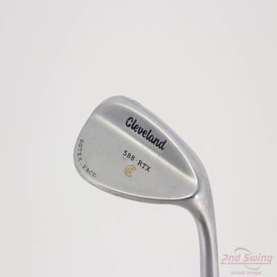 Cleveland 588 RTX Satin Chrome Wedge Sand SW 56° 14 Deg Bounce Cleveland ROTEX Wedge Steel Wedge Flex Right Handed 35.5in