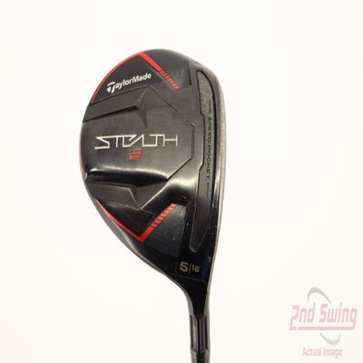 TaylorMade Stealth 2 Fairway Wood 5 Wood 5W 18° Fujikura Ventus Red TR 5 Graphite Regular Right Handed 41.75in