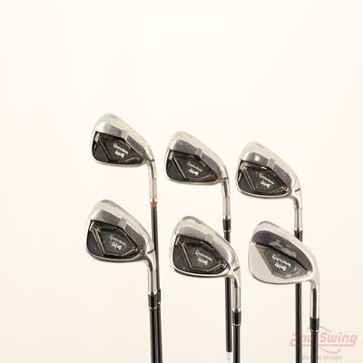 TaylorMade M4 Iron Set 6-PW AW Fujikura ATMOS 6 Red Graphite Regular Right Handed 37.5in