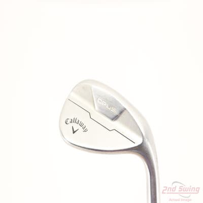 Callaway Opus Brushed Chrome Wedge Gap GW 50° 10 Deg Bounce S Grind Dynamic Gold Mid 115 Wedge Steel Wedge Flex Right Handed 35.75in