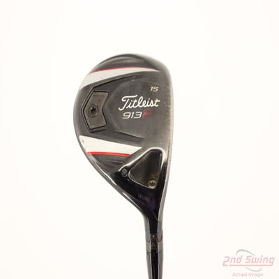 Titleist 913F Fairway Wood 3 Wood 3W 15° Mitsubishi Diamana S+ Blue 72 Graphite Stiff Right Handed 43.0in