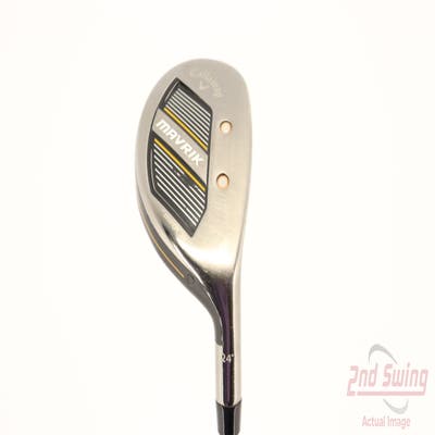 Callaway Mavrik Hybrid 4 Hybrid 24° UST Mamiya Helium Nanocore 50 Graphite Ladies Right Handed 39.0in