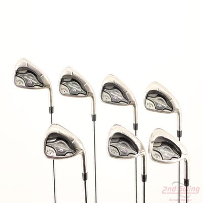 Callaway Steelhead XR Iron Set 4-PW Project X LZ 105 6.0 Steel Stiff Right Handed 38.75in