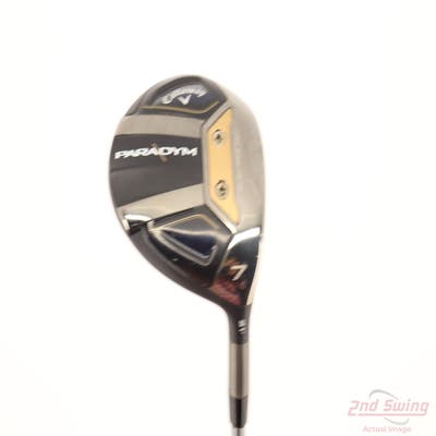 Callaway Paradym Fairway Wood 7 Wood 7W 21° PX HZRDUS Silver Gen4 60 Graphite Regular Right Handed 42.0in