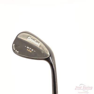 Cleveland 588 RTX 2.0 Black Satin Wedge Lob LW 60° 10 Deg Bounce True Temper Dynamic Gold Steel Wedge Flex Right Handed 35.5in