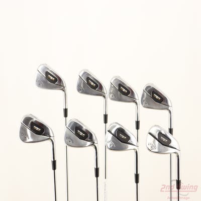 Callaway Rogue ST Pro Iron Set 4-PW AW Project X RIFLE 105 Flighted Steel Regular Right Handed 37.75in