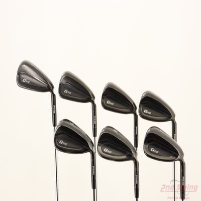 Ping G710 Iron Set 5-PW GW Nippon NS Pro Zelos 6 Steel Senior Right Handed 38.5in