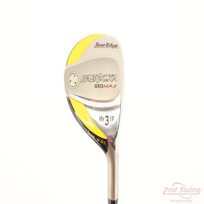 Tour Edge Bazooka Geomax Hybrid 3 Hybrid 18° Stock Graphite Shaft Graphite Ladies Right Handed 39.5in