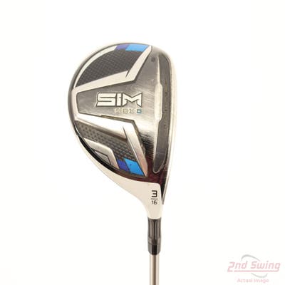 TaylorMade SIM MAX-D Fairway Wood 3 Wood 3W 16° UST Mamiya Helium 5 Graphite Stiff Right Handed 43.25in