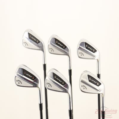 Callaway Apex Pro 24 Iron Set 5-PW Mitsubishi MMT Taper 105 Graphite Tour X-Stiff Right Handed 38.0in